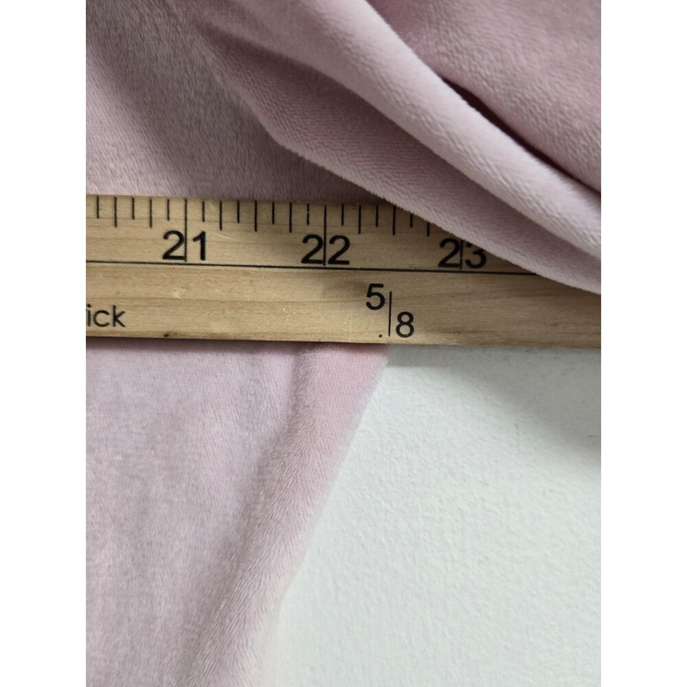 Juicy Couture Shirt Womens L Embellished Velour Sleep Wear Crew Neck Long Sleeve - Picture 9 of 9